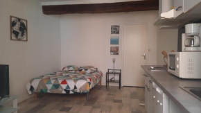 PROMO tout mars Toulouse 15mn Studio RDC lit 140 cm cuisine sde